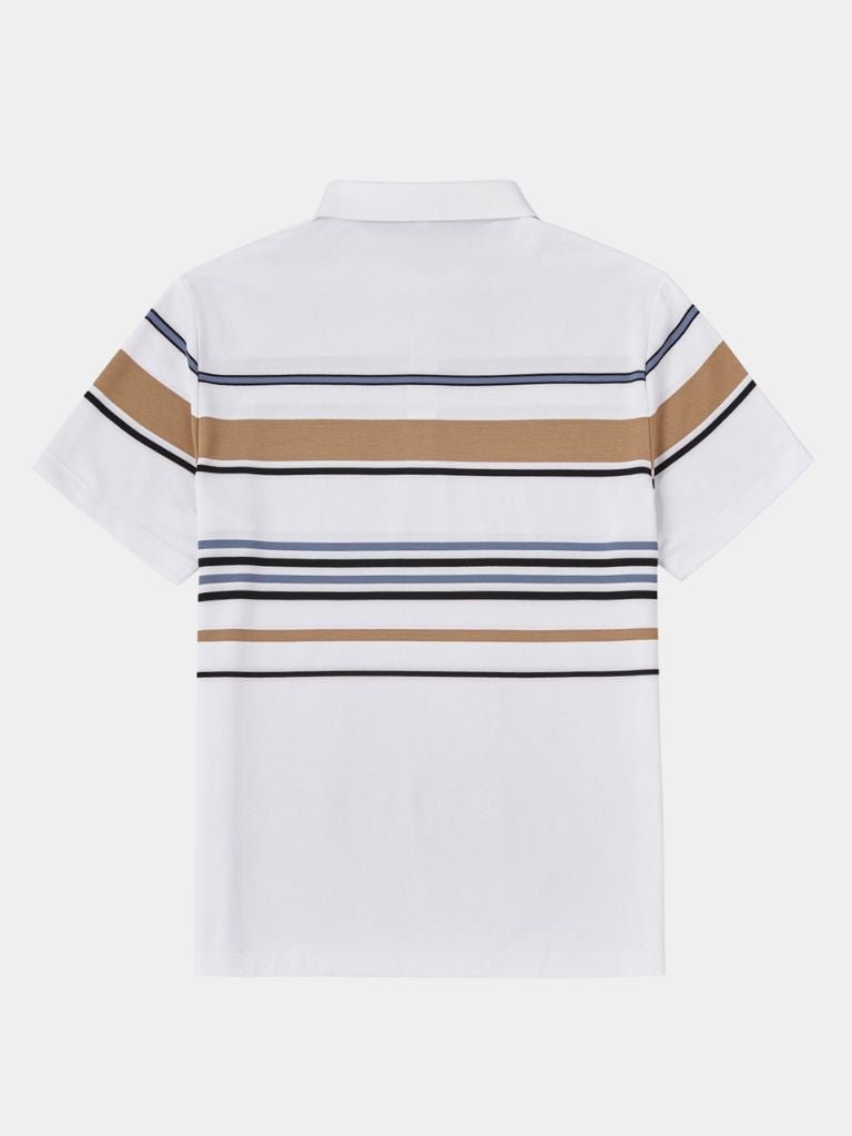 Sunset Stripe Polo – Verocci Essentials