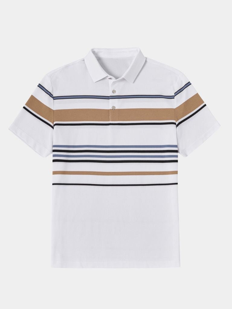 Sunset Stripe Polo – Verocci Essentials