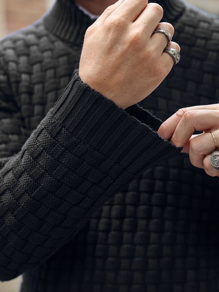 Tailored Knitwear Pullover - Verocci Essentials