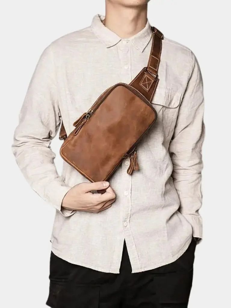 The Vanguard Leather Bag - Verocci Essentials
