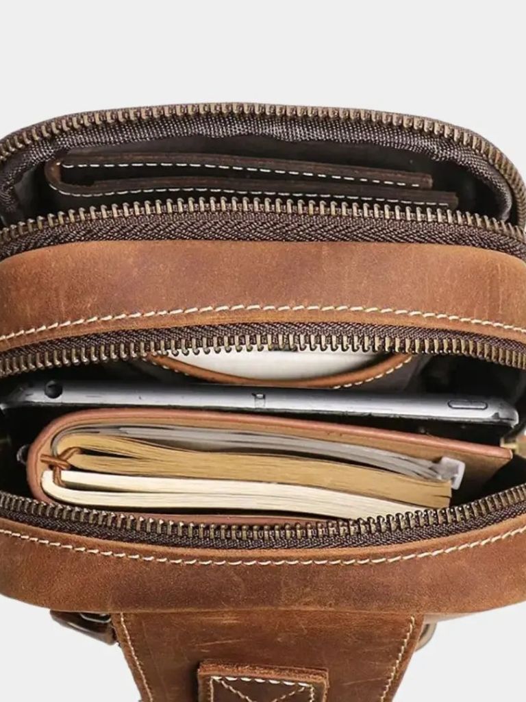The Vanguard Leather Bag - Verocci Essentials