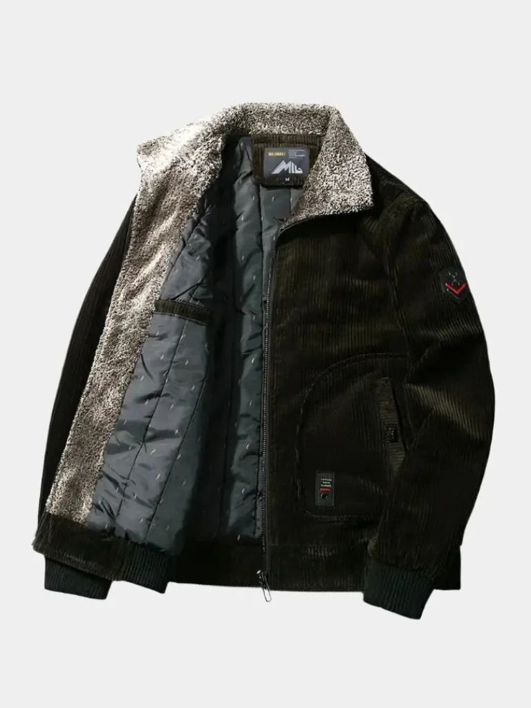 Thermal Windbreaker Corduroy Jacket - Verocci Essentials