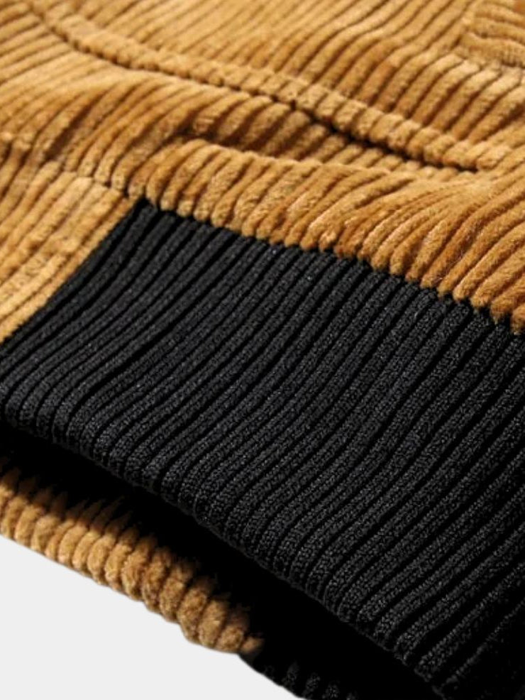 Thermal Windbreaker Corduroy Jacket - Verocci Essentials