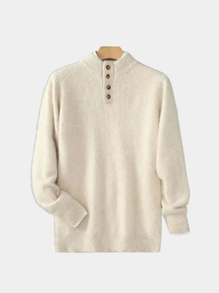 Timeless Luxe Cashmere Pullover - Verocci Essentials
