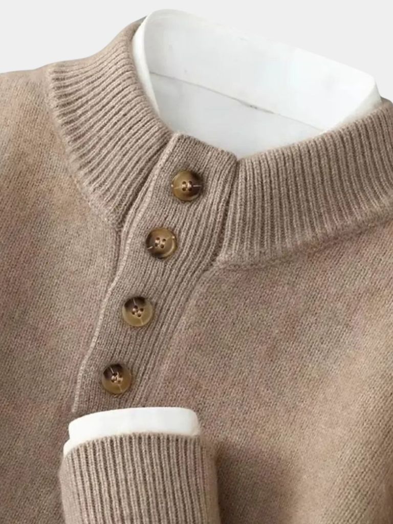 Timeless Luxe Cashmere Pullover - Verocci Essentials