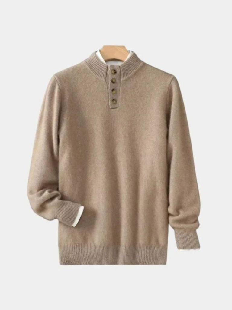 Timeless Luxe Cashmere Pullover - Verocci Essentials