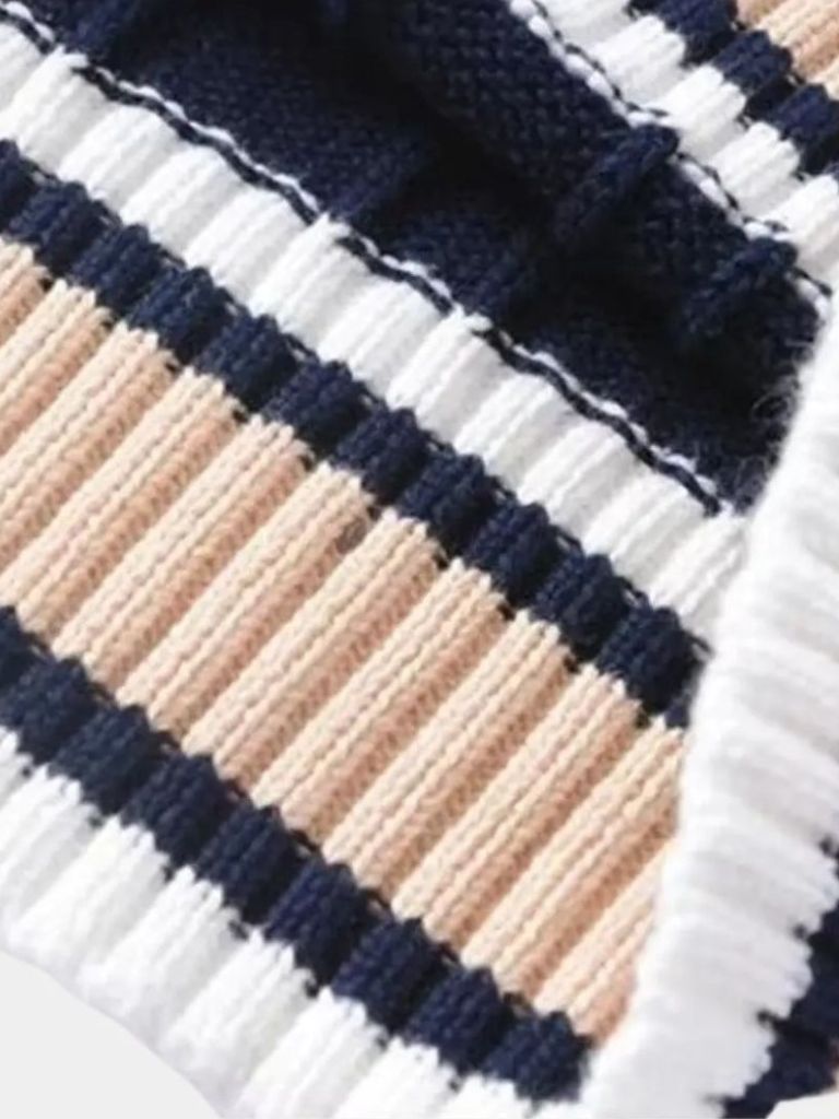 V Neck Elegant Knit Vest - Verocci Essentials