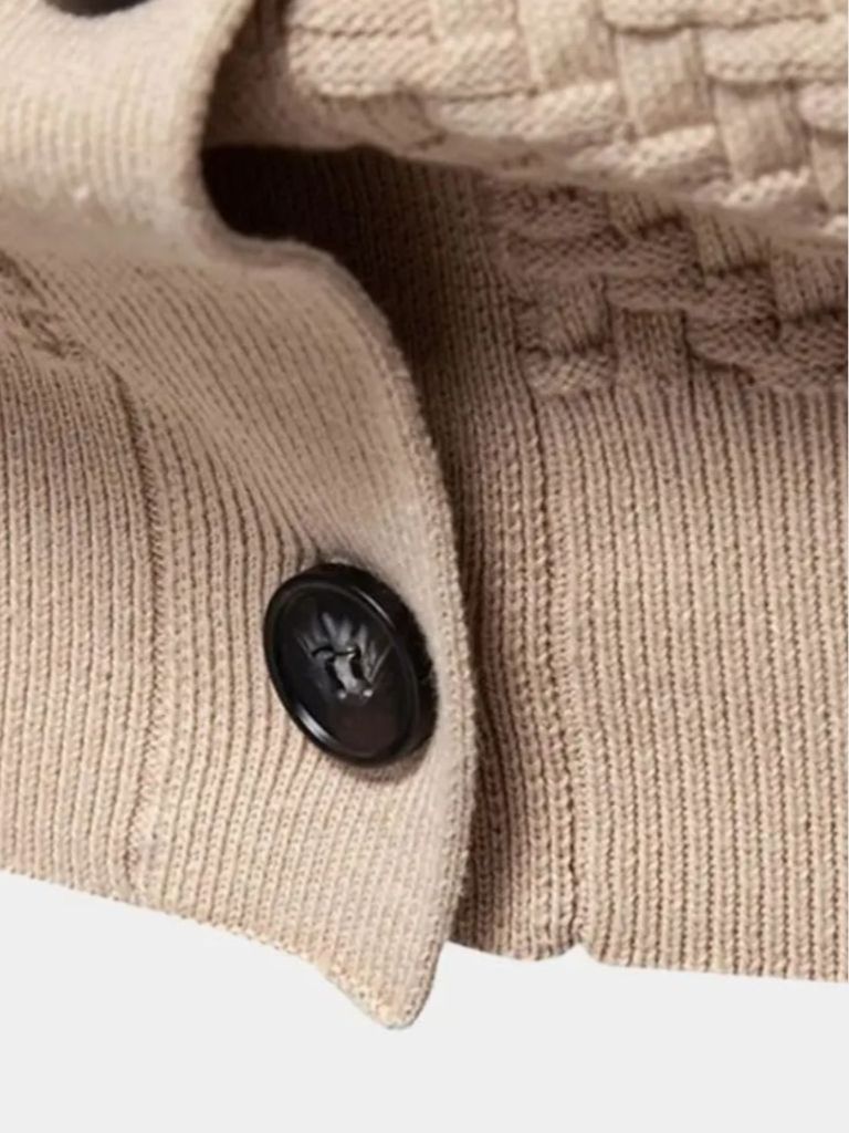 V Neck Knitwear Cardigan - Verocci Essentials
