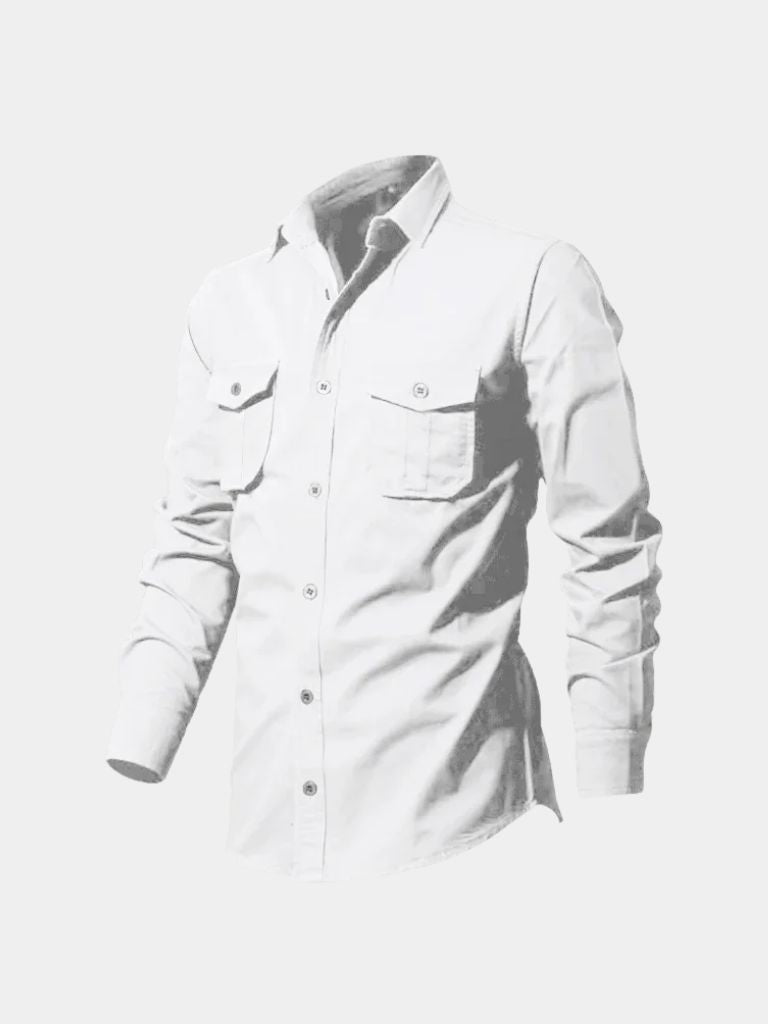 Vintage Long Sleeve Shirt - Verocci Essentials