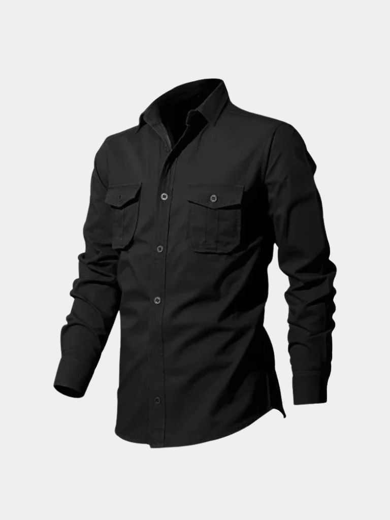 Vintage Long Sleeve Shirt - Verocci Essentials