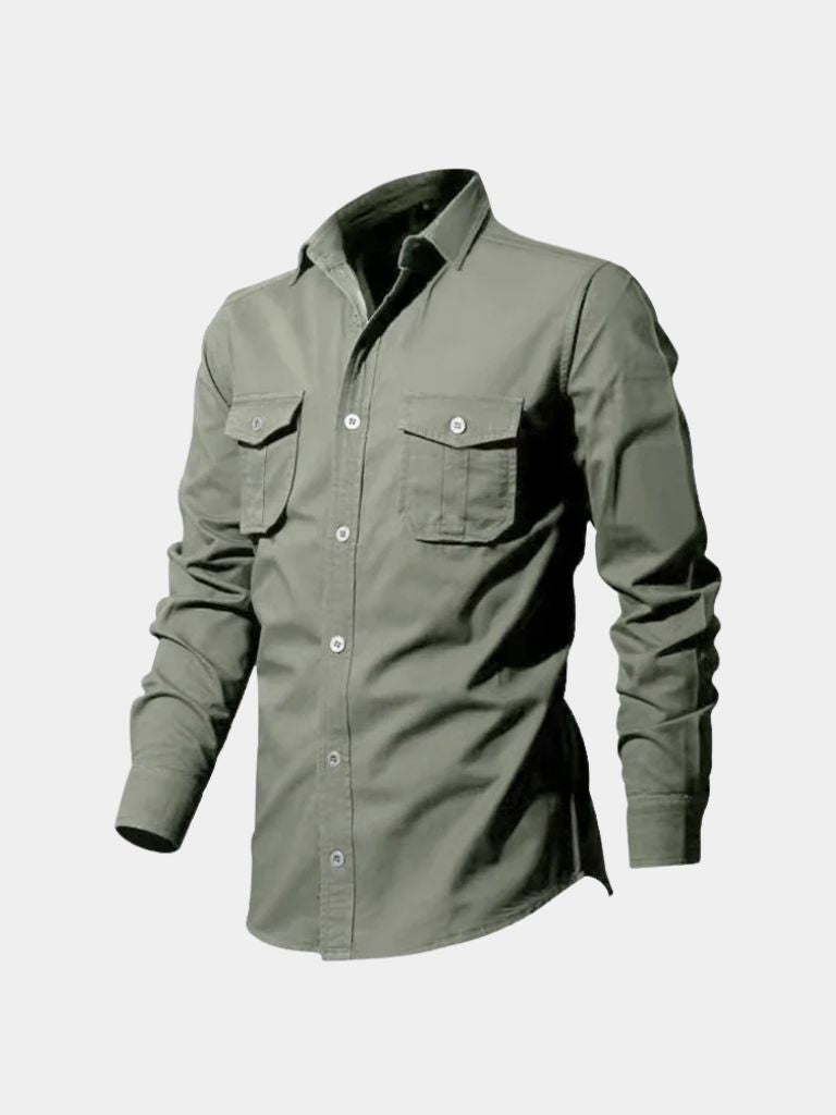 Vintage Long Sleeve Shirt - Verocci Essentials