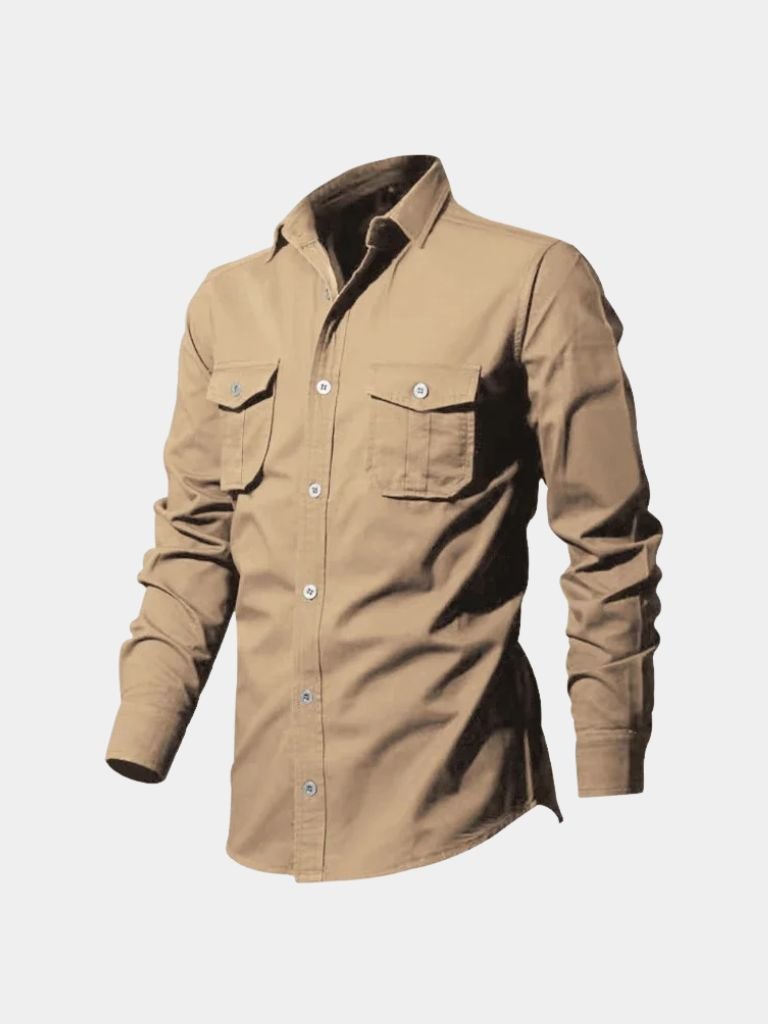 Vintage Long Sleeve Shirt - Verocci Essentials