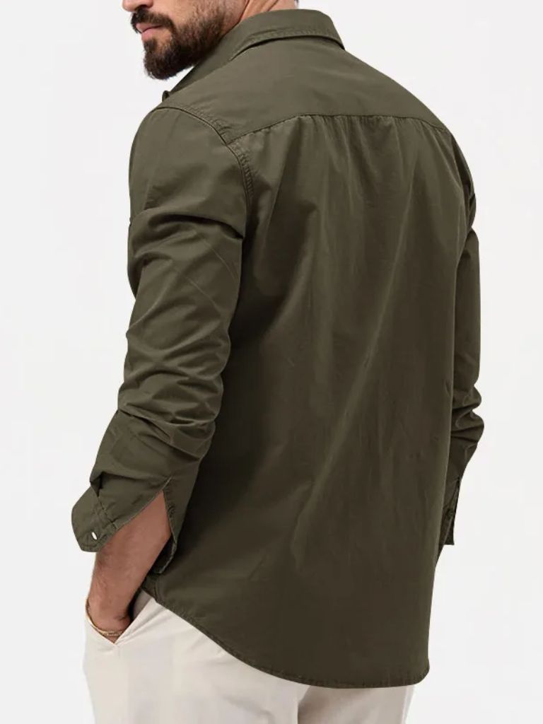Vintage Long Sleeve Shirt - Verocci Essentials