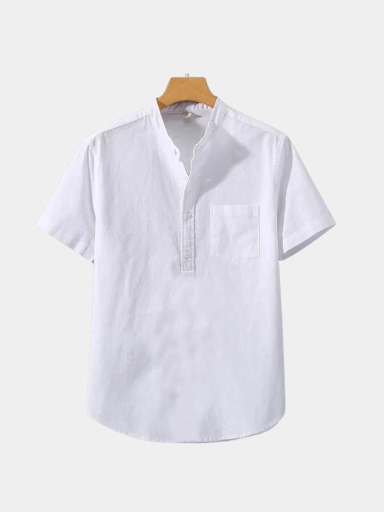 White Wellspring Linen T-Shirt – Verocci Essentials