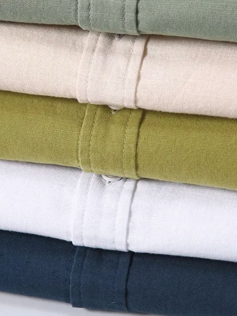 White Wellspring Linen T-Shirt – Verocci Essentials